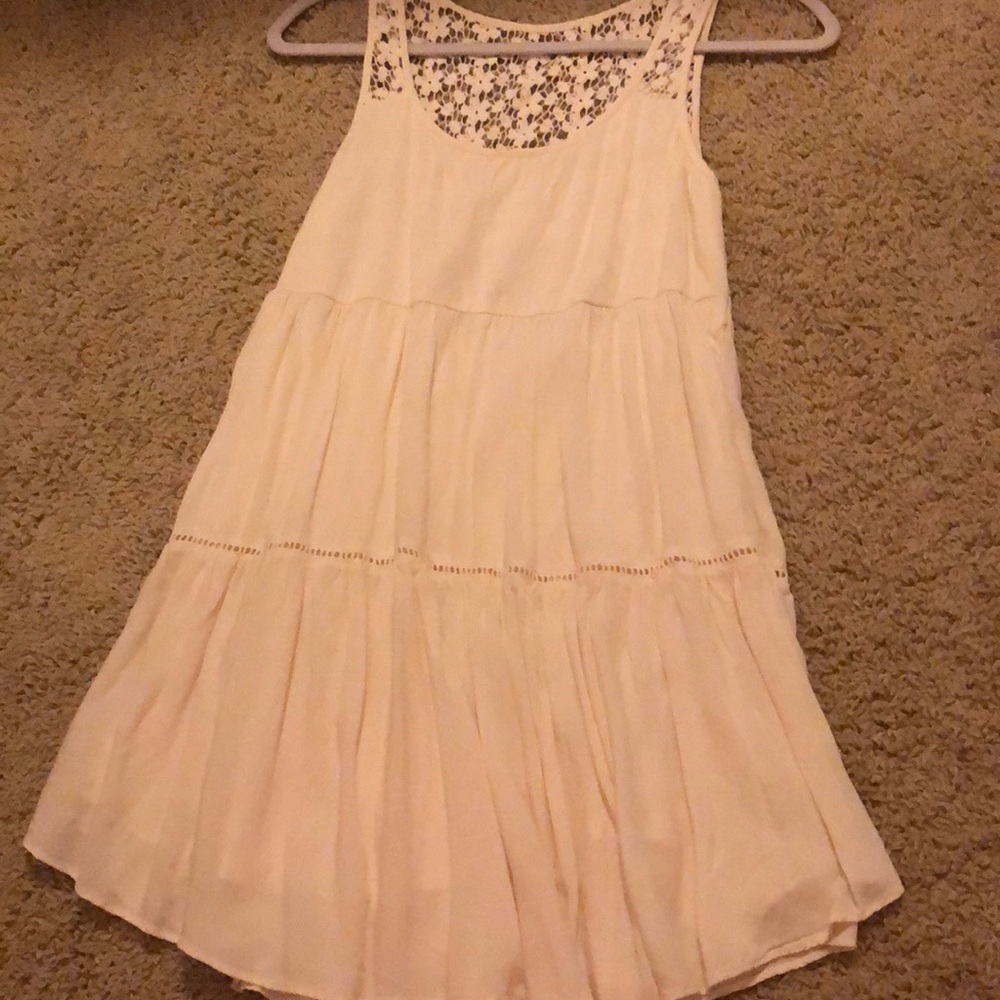 Cream Dress